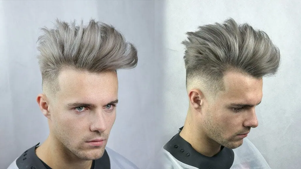 Messy Quiff Haircut