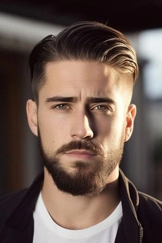 Sleek Part hairstyle