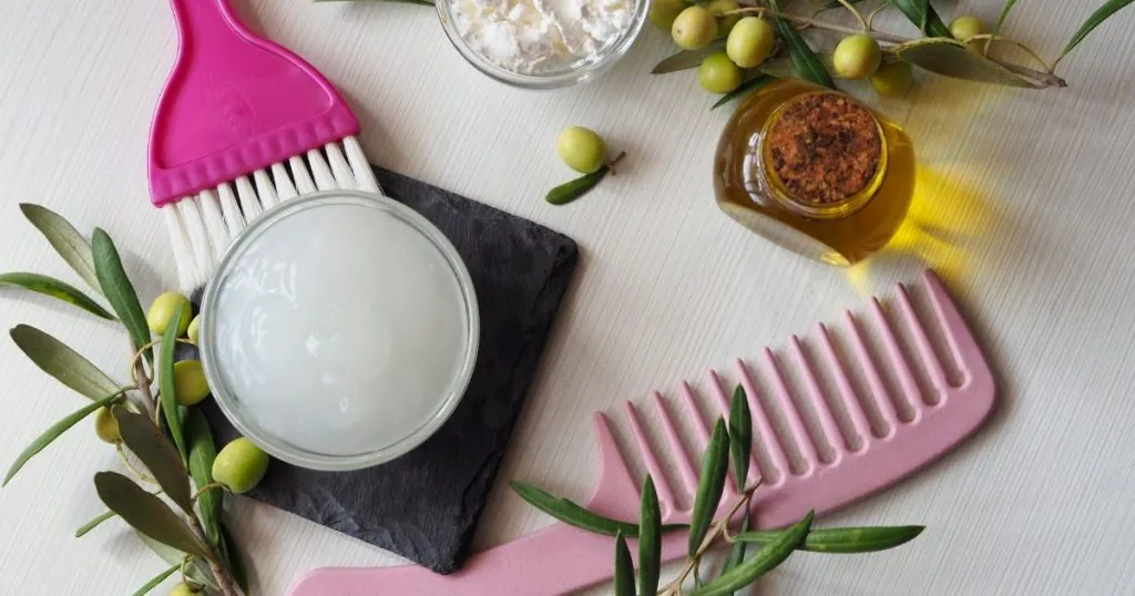 DIY hair mask