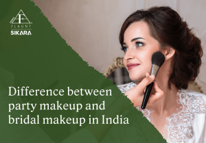 difference between party makeup and bridal makeup