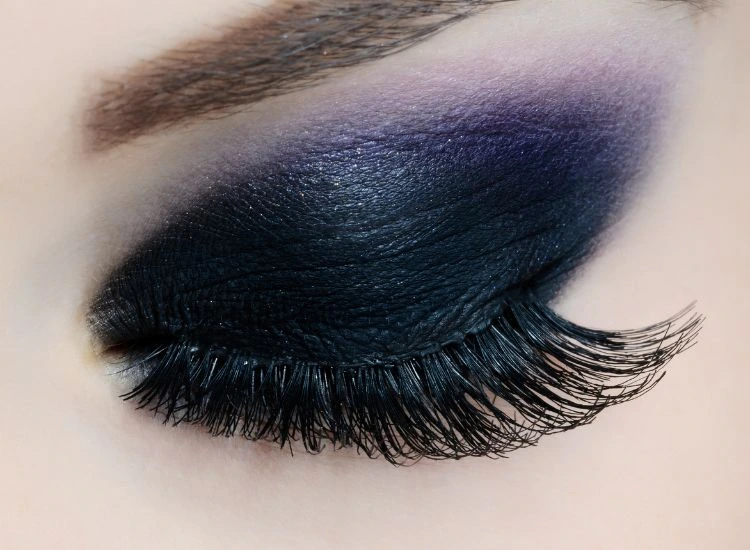 Smoky Eye with Long Lashes