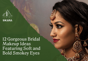 bridal makeup with smokey eyes