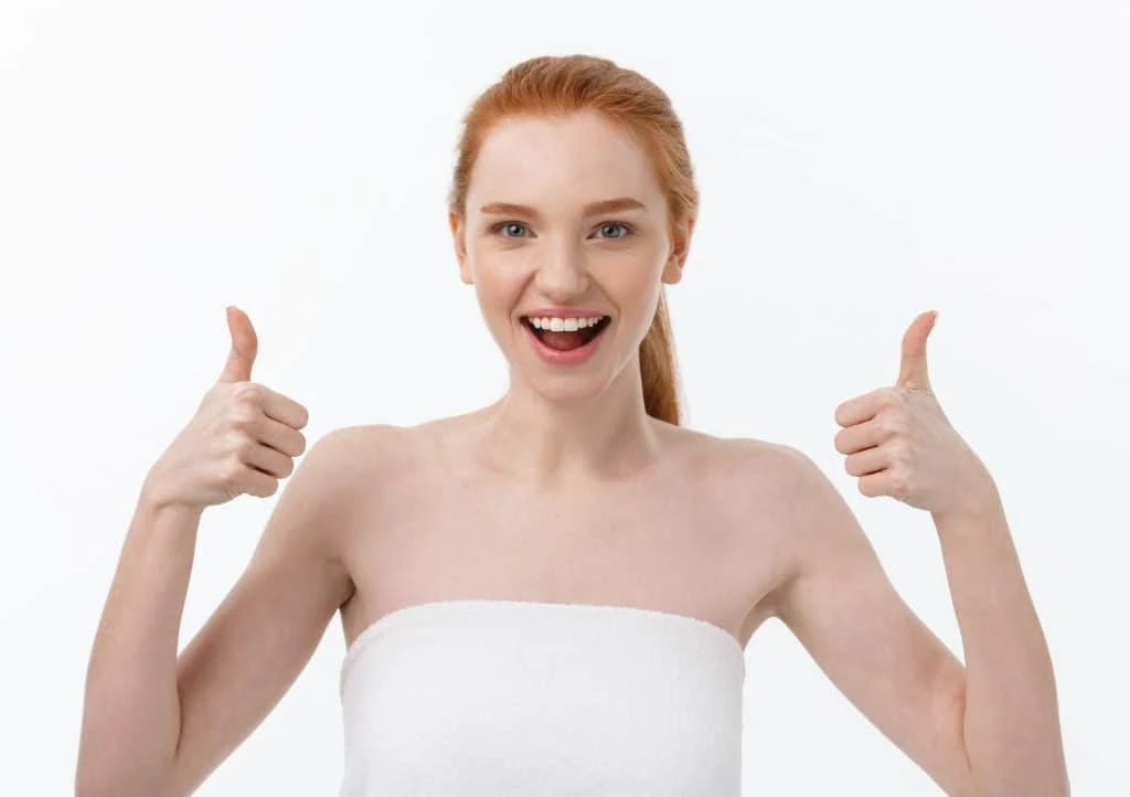 portrait-beauty-woman-showing-good-sign-with-finger-thumbs-up-gesture-beautiful-adult-woman-with