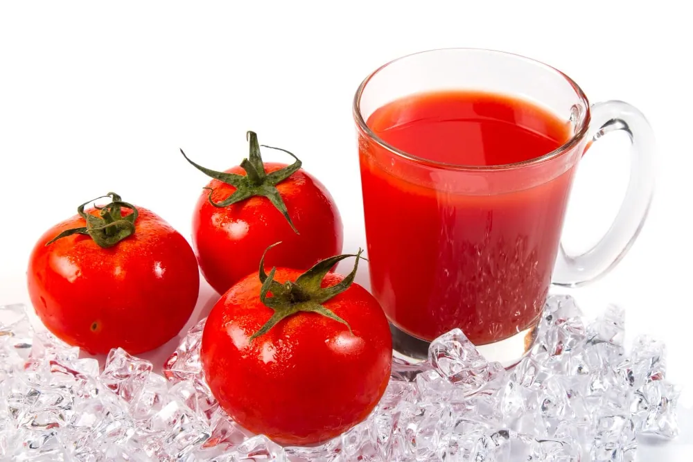 Tomato Juice for Tanning