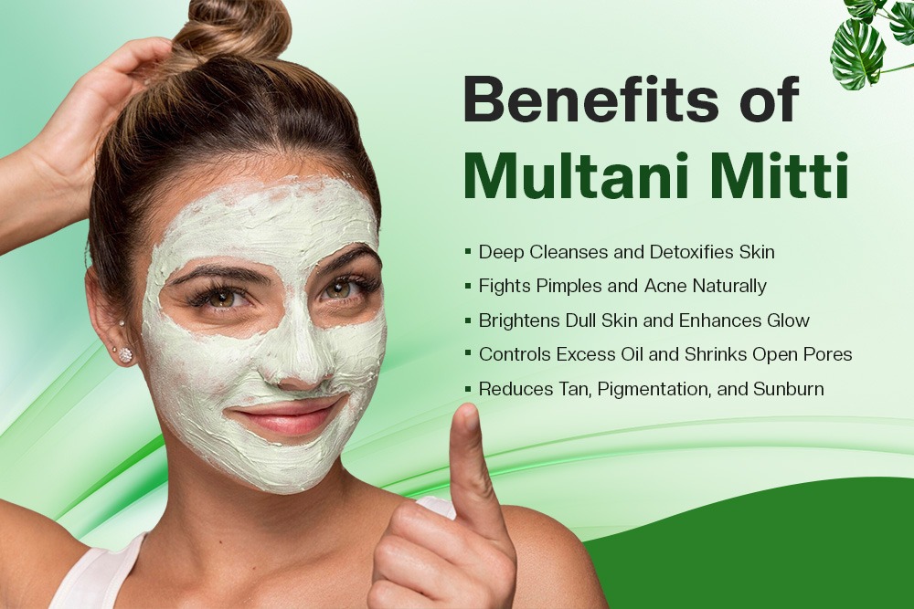 Benefits of Applying Multani Mitti on Face
