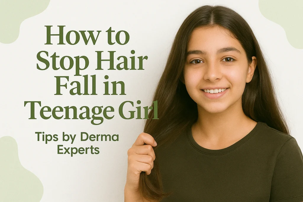 How to Stop Hair Fall in Teenage Girl